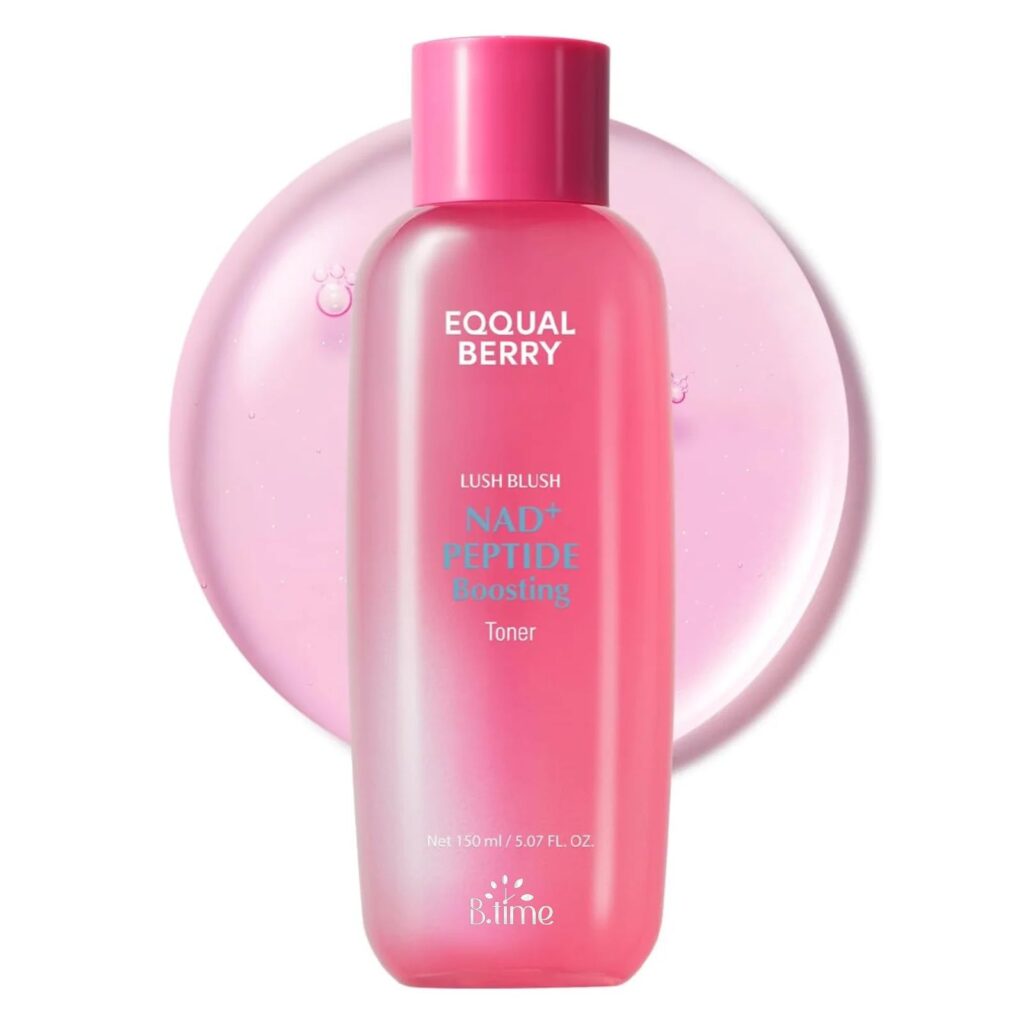 Eqqual Berry Lush Blush Nad+ Peptide Boosting Toner 150 ML