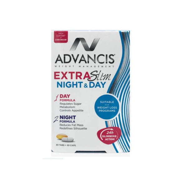 Advancis Extra Slim Night & Day 30 Tablets + 30 Capsules