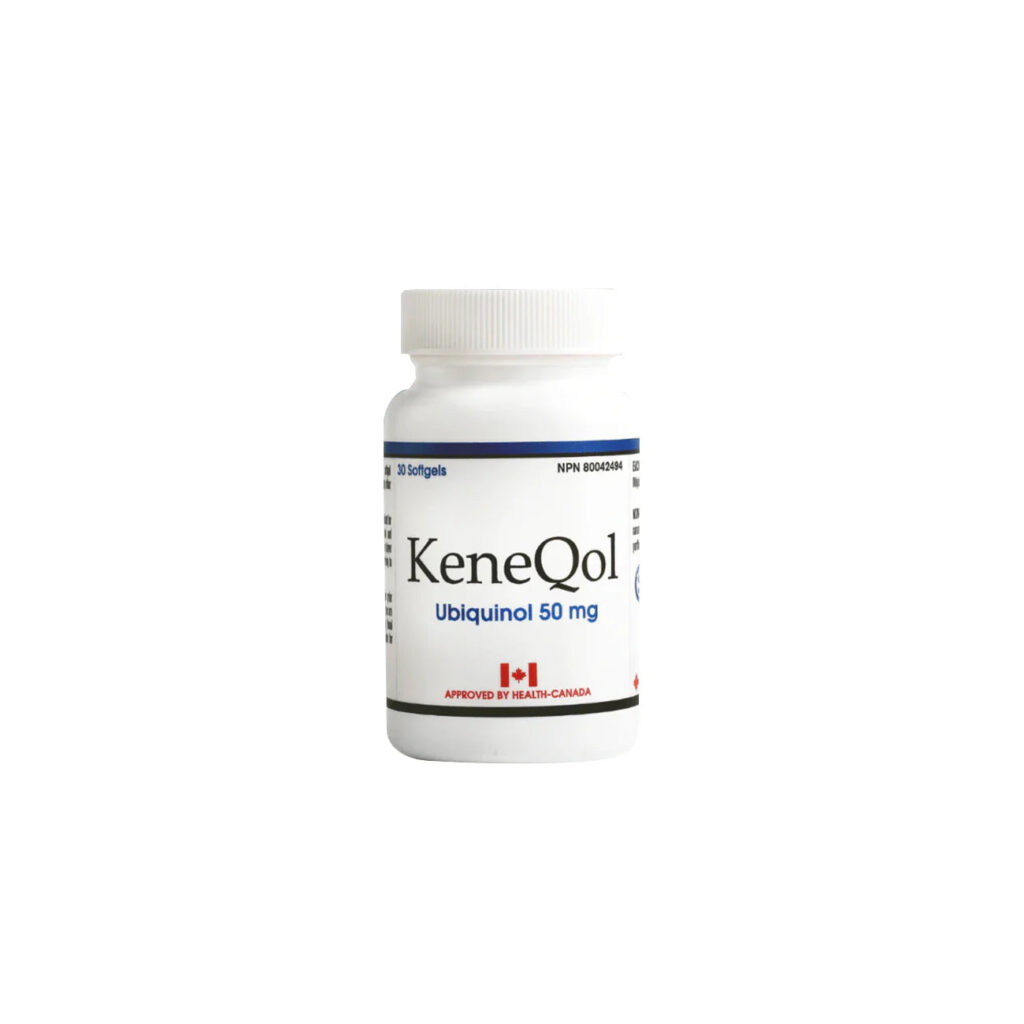Natural Distinguished Keneqol Ubiquinol 50 Mg 30 Softgels