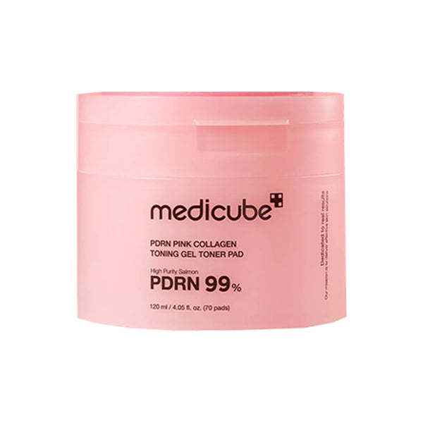 Medicube Pdrn Pink Collagen Toning Gel Toner Pad
