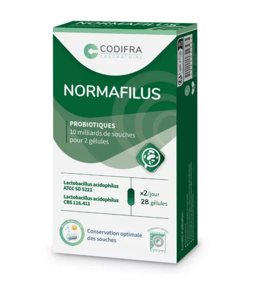 Codifra Normafilus Probiotiques 28 Capsules