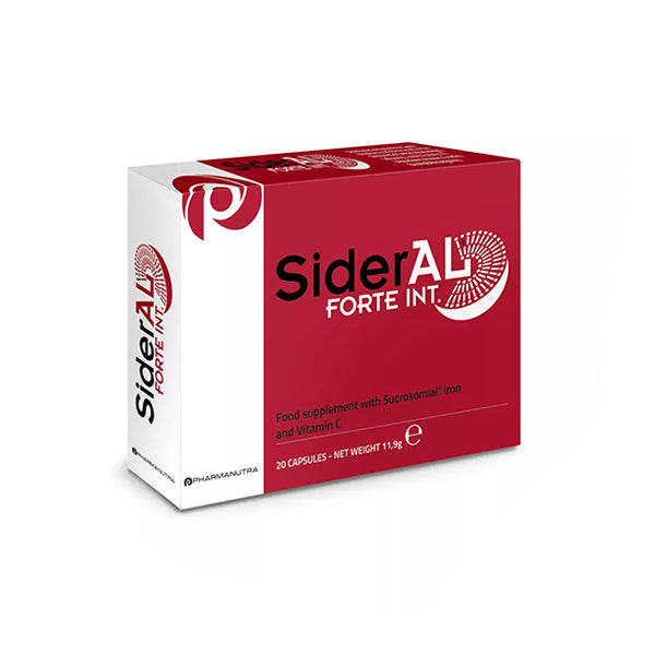 Green Made Sideral Forte Iron And Vitamin C Supplement 20 Capsules