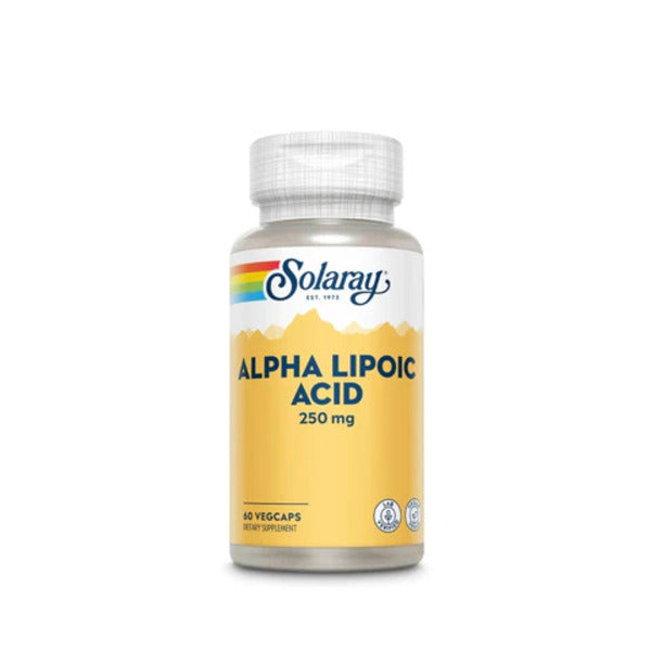 Solaray Alpha Lipoic Acid 250 Mg 60 Vegcaps