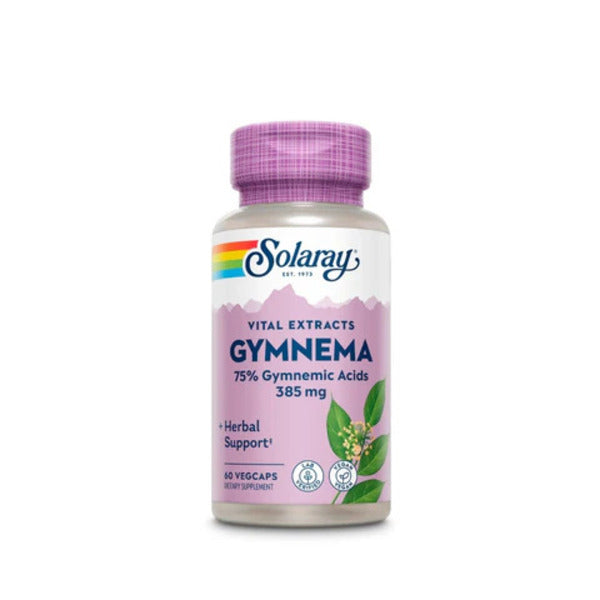 Solaray Gymnema 385 Mcg 60 Vegcaps