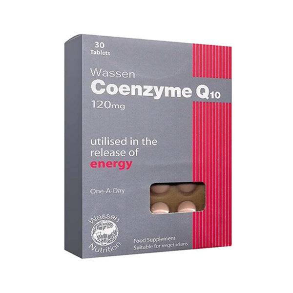Wassen Nutrition Coenzyme Q10 120Mg 30 Tablets