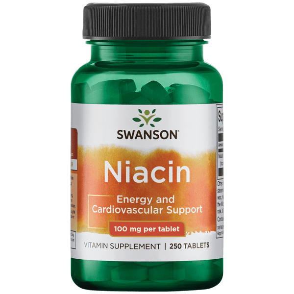 Swanson Niacin 100 Mg 250 Tablets