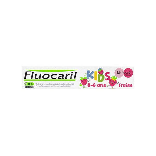 Fluocaril Kids 0-6 Years Toothpaste Strawberry 75 ML