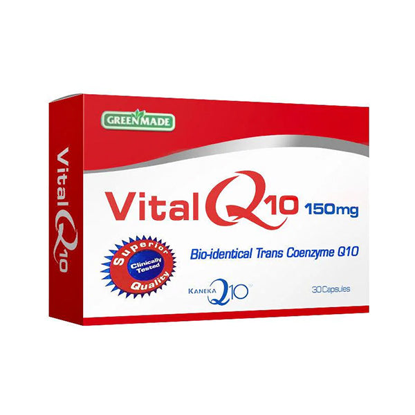 Green Made Vital Q 10 150 Mg 30 Capsules