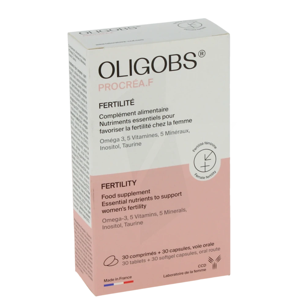 Oligobs Fertility 30 Capsules+ 30 Softgels