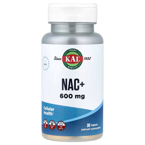 Trust Kal Quality Nac+ 600 Mg 30 Tablets